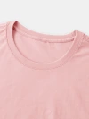 Cross-border men's wear: 2022 Amazon New Men's T-shirt with round neck, 180g short-sleeved T-shirt for men in summer Item Picture